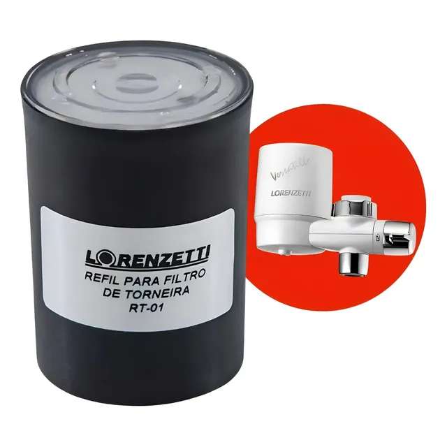 Refil/filtro Vela Versatille Lorenzetti Rt-01 Para Torneira