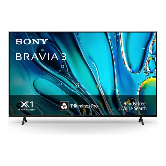 Televisor Sony K-65s30 Bravia 3 4k Hdr Processor X1 Google