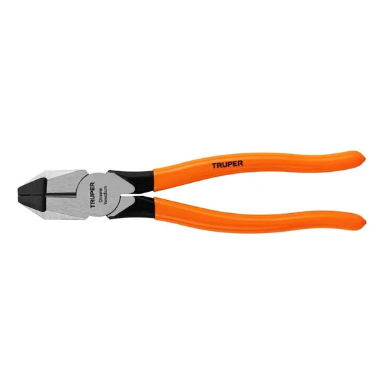 Pinza Profesional Electricista 9'', Mango Vinil Truper 17305