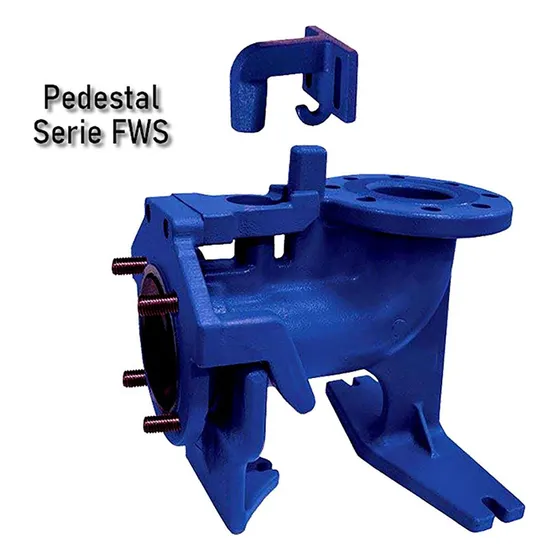 Pedestal Bridado De 4in Marca Franklin Electric