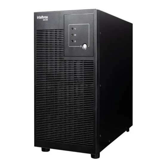 Nobreak Senoidal Bivolt Intelbras Snb 3000 Va Bivolt Tw Cor Preto
