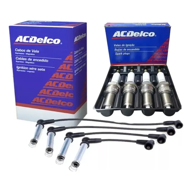 Kit Cables Y Bujias Chevrolet Astra Zafira Vectra 2.0 2.2 8v