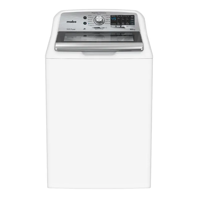 Lavadora Automática Aqua Saver 20kg Mabe Lmh70211wbab0 Color Blanco
