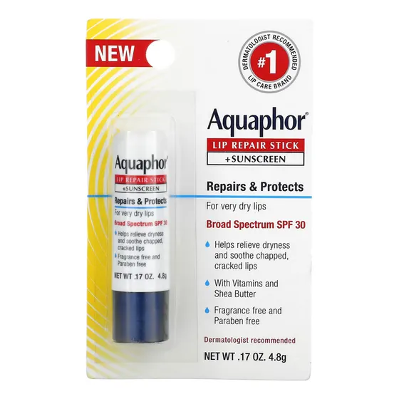 Aquaphor Barra Reparadora De Labios Fps 30 - 4,8 Grs X 1ud