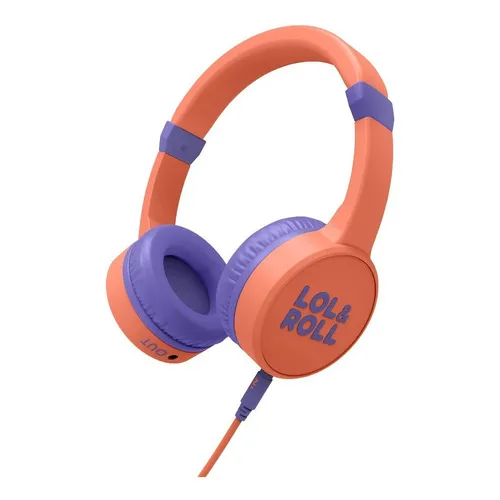 Auriculares Para Niño Energy Sistem Lol&roll Pop Kids Backup Color Orange