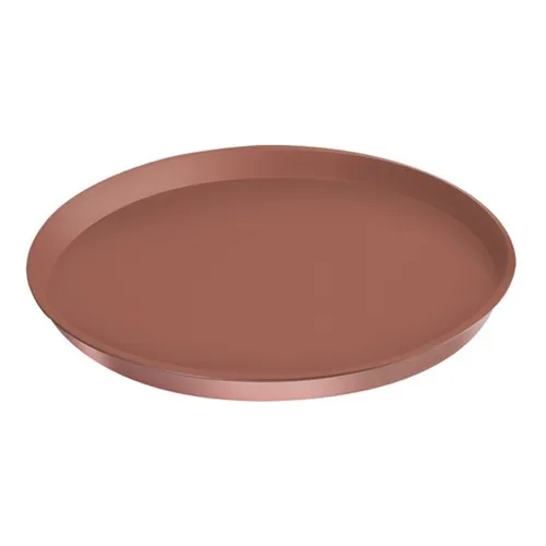 Pizzera Redonda Con Doble Antiadherente 35 Cm Hudson Color Cobre