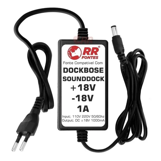 Fonte Carregador Sounddock Series 2 E 3  Music 18v 18v