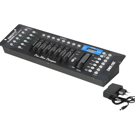 Mesa De Iluminação Dmx 512 Bivolt 192 Canais Controladora 127/220v