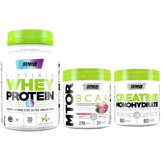 Proteína +creatina+aminos Mtor Combo Crossfit Star Nutrition