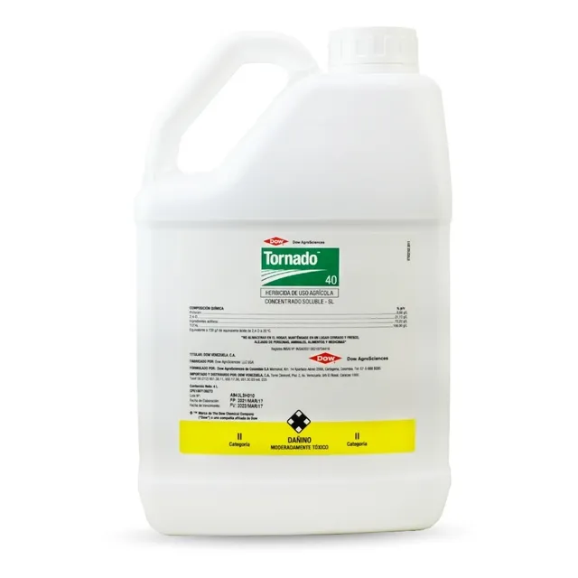 Tornado 40 X 4 L Herbicida De Uso Agricola 