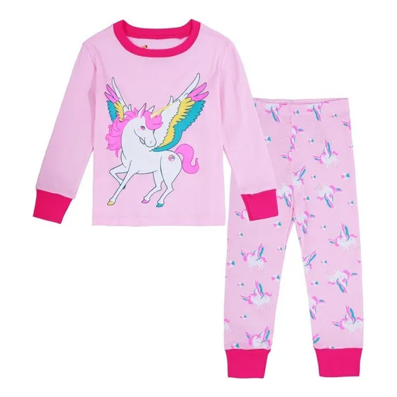 Ea Pijama Niño Chicas Unicornio Lindo Casual Moda Ropa 2