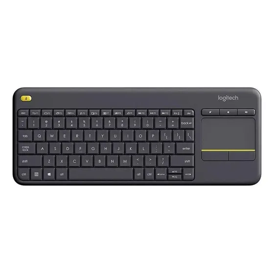 Teclado sem fio Logitech QWERTY português cor preto