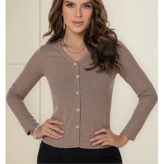 Buzo Aura Café Para Mujer Croydon