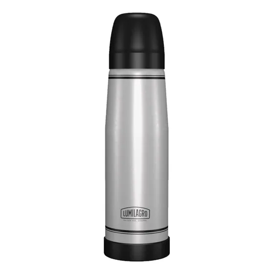 Termo De Acero Lumilagro Luminox 750ml Apto Alimentos