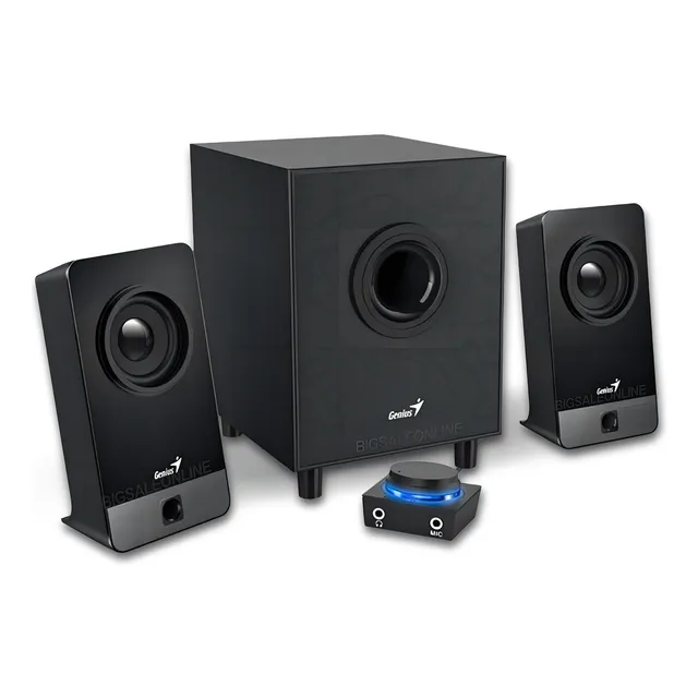 PARLANTE 2.1 CANALES GENIUS PARA PC NOTEBOOK O TV SMART 10W