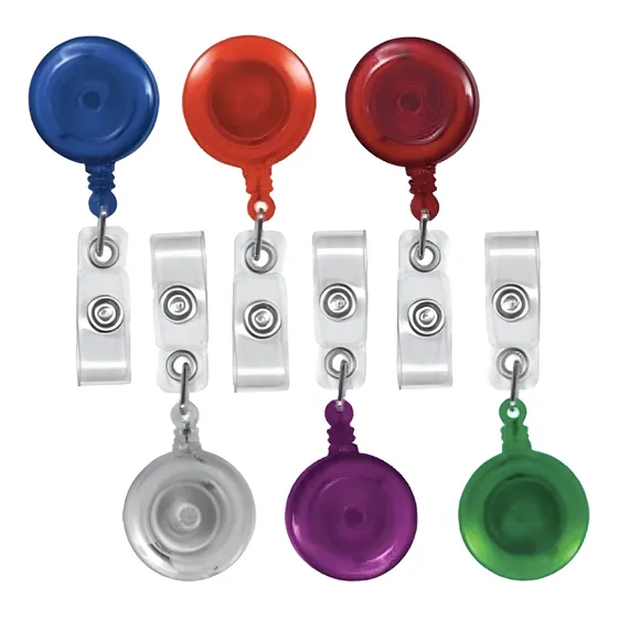 10 Pzs Yoyo Porta Gafete Credenciales Para Eventos Mayoreo