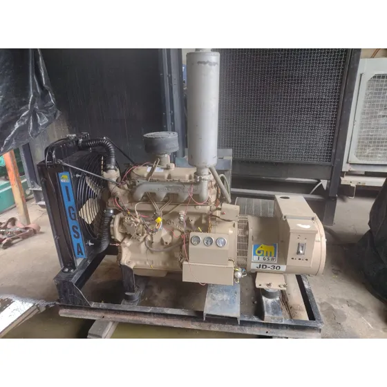 Generador Planta De Luz Igsa 30kw Trifásico Motor Jhon Deere