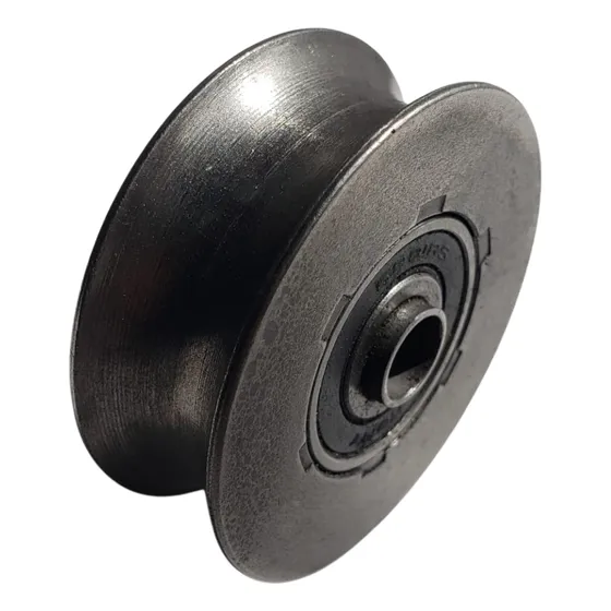 Roldana De 60 Mm Com Bucha Rolamento Duplo 28mm 32mm