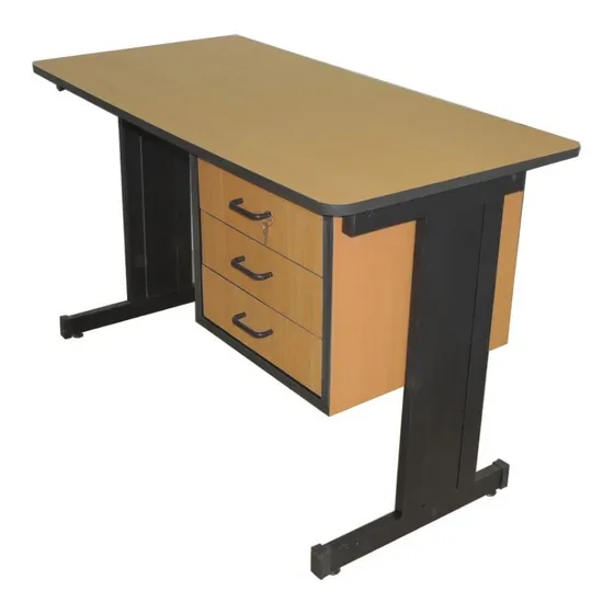 Escritorio Secretarial Desarmable 3 Gavetas