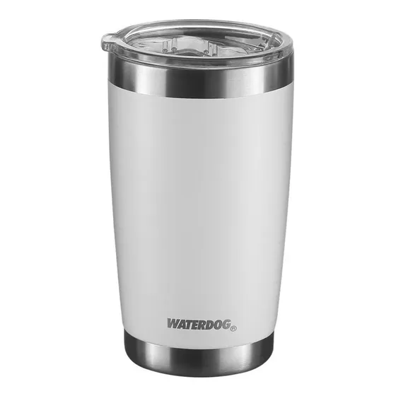 Vaso Termico Waterdog Borda 500 Ml Acero Inoxidable Blanco