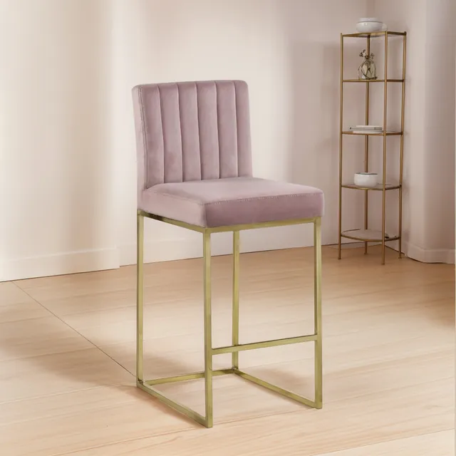 Banqueta Bairesdeluxe Daven 115cm Pana Hierro Epoxi