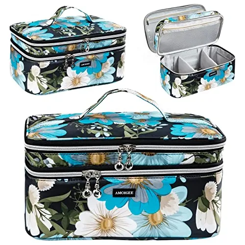 Amoigee Bolsa De Maquillaje Pequeña, Organizador De Mwzkp