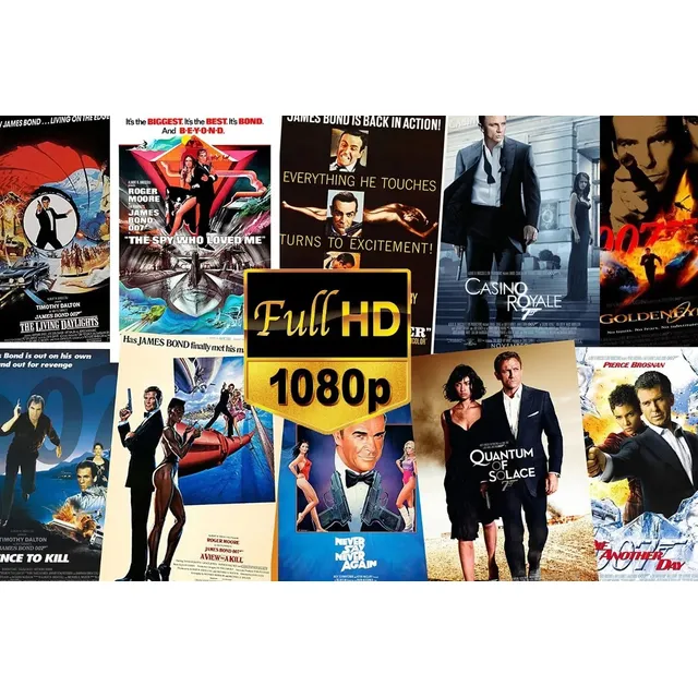 007 James Bond 27 Pelic. Completa Full Hd Descarga On-line