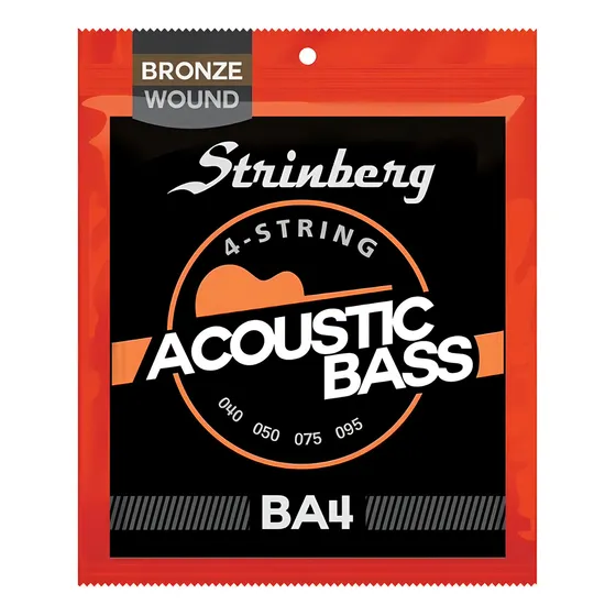 Encordoamento Strinberg Para Baixolão 4 Cordas - Ba-4