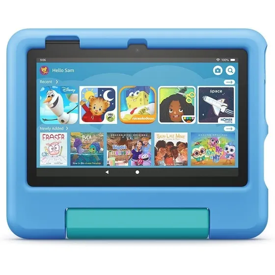 Tablet Amazone Fire Kids 7  Estuche Antigolpe 2022 Edad 3-12