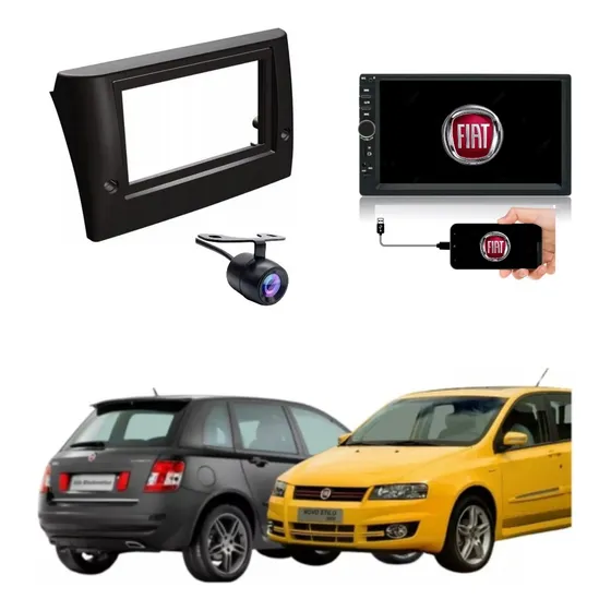 Multimídia Fiat Stilo 2004 2005 2006 2007 2008 2009 2010 