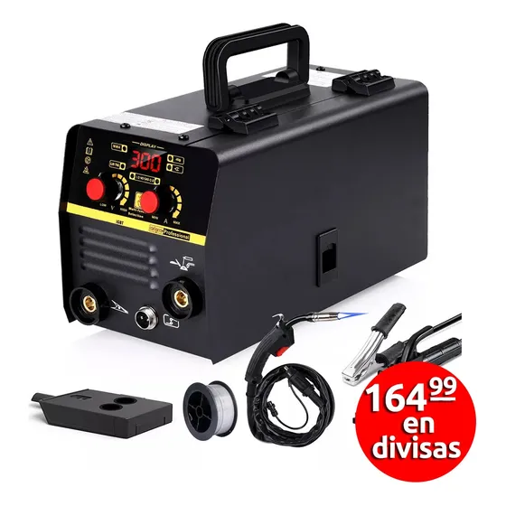 Maquina De Soldar Mma, Mig, Tig 3 En 1 De 110v, 200a