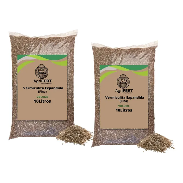 Vermiculita Expandida Fina Pacote 20 Litros - Grow Indoor