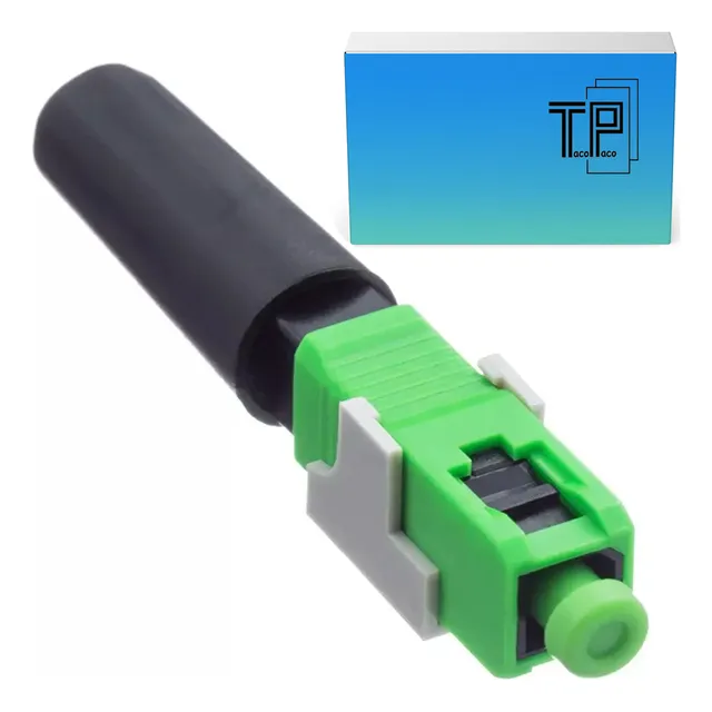 Conector Para Fibra Óptica Sc Apc Para Ftth 100 Piezas 3.0mm