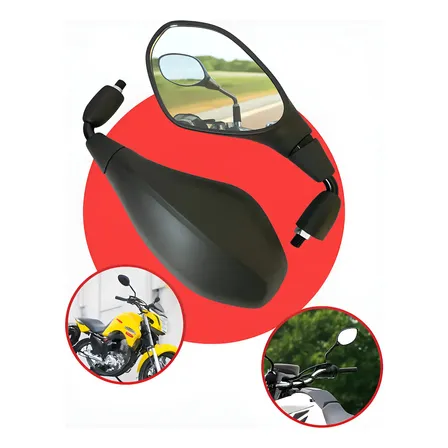 Retrovisor Bmw Gs F800 Rebaixado Haste Curta Ou Média Honda
