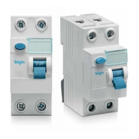 Disjuntor Diferencial Elgin Ldr Dr 40a 30ma Bipolar 2polo