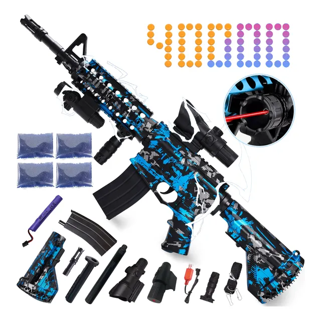 M416 Hidrogel Pistola De Juguete Electrica/manual Con Miras