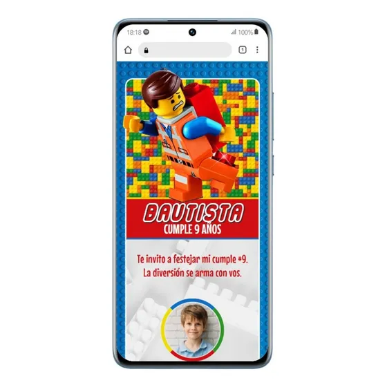 Tarjeta Invitacion Digital Interactiva Mapa Musica Whatsapp