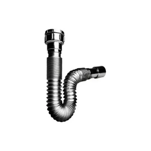 Sifón Para Lavamanos Y Fregadero Flexible Pvc 