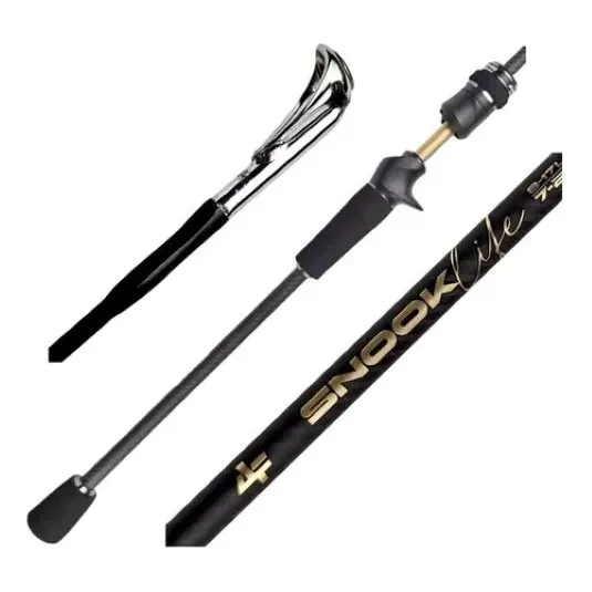 Vara Snook Life Albatroz Carretilha 6'3'' 1,91m 17lb - 91gr Cor Preto