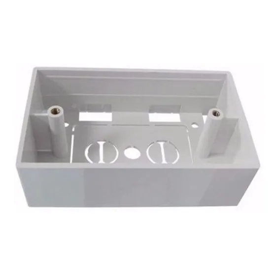 2 Cajetines Gde Superficial Box Wireplus+ P/red 6x4