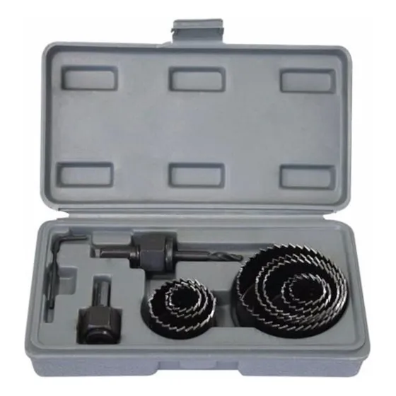 Juego Set Mechas Sierras Copa Bosch 11pz Madera 2607017547