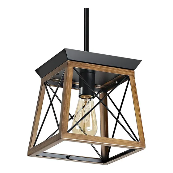 Lámpara Colgante De Techo Xipuda Rustic Comedor Light Fix