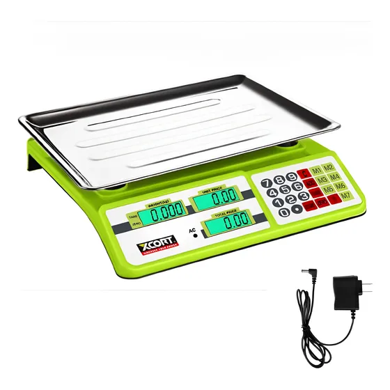 Balanza Digital Recargable 40kg Max Xcort