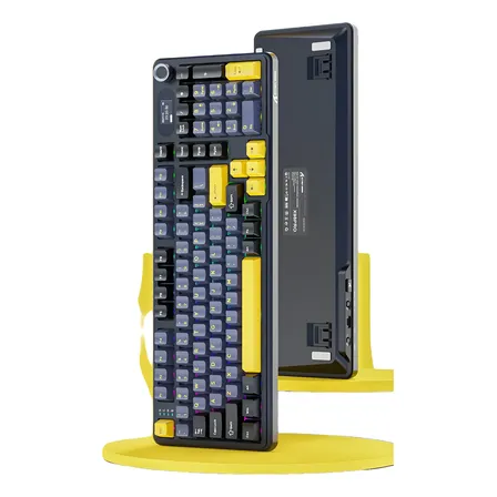 Teclado Mecânico Attack Shark X98 Pro Sem Fio Star Black Inglês Us