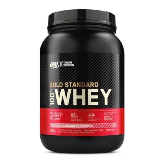 100% Whey Gold Standard 907g 2lb - Optimum Nutrition On