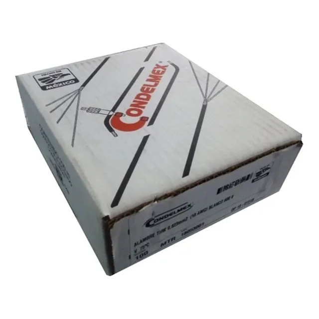 Rollo De 100 Metros Alambre Calibre 18 Condelmex 100% Cobre