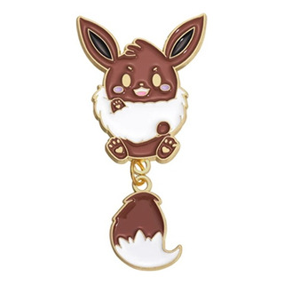 Pin Esmaltado De Eevee Y Sus Evoluciones, Con Cola Colgante Pin Esmaltado De Eevee Y Sus Evoluciones, Con Cola Colgante