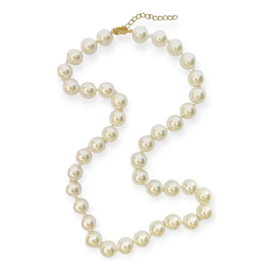 Collar Perlas 10mm Shellpearl Nácar Blanco
