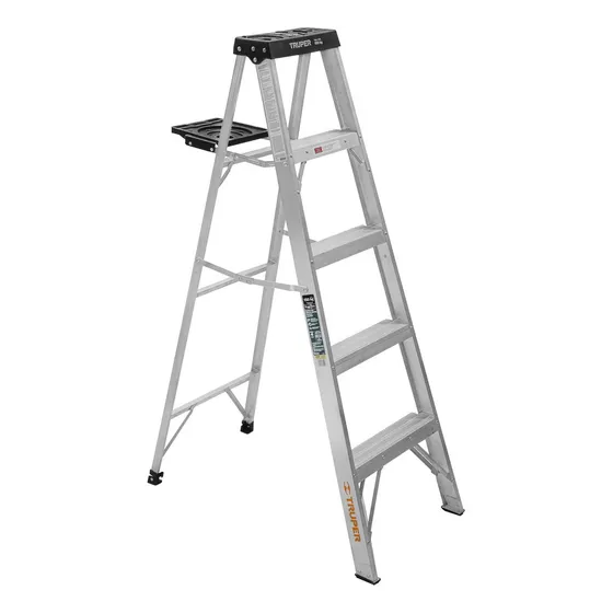 Escalera tipo tijera 4 peldaños Truper 16742