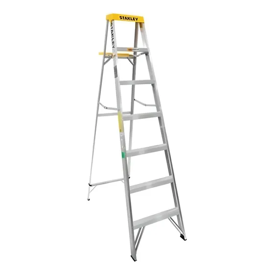 Escalera Tijera De Aluminio Stanley 10 Esc 3.05mts -ynter